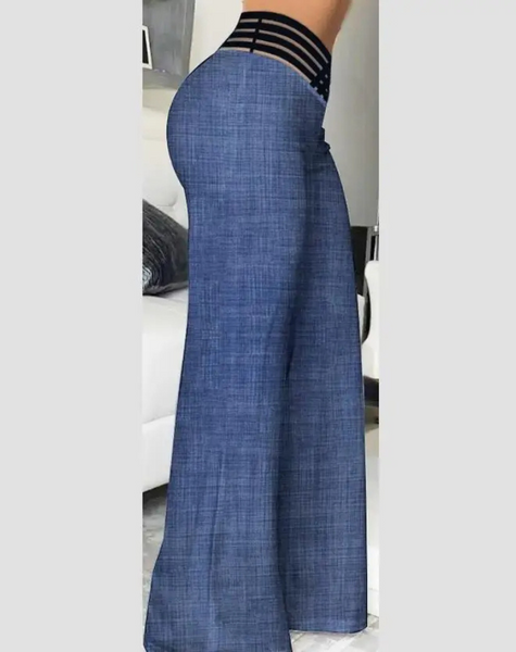 Anouk - Chic High-Waisted Elegance Woman's Trousers