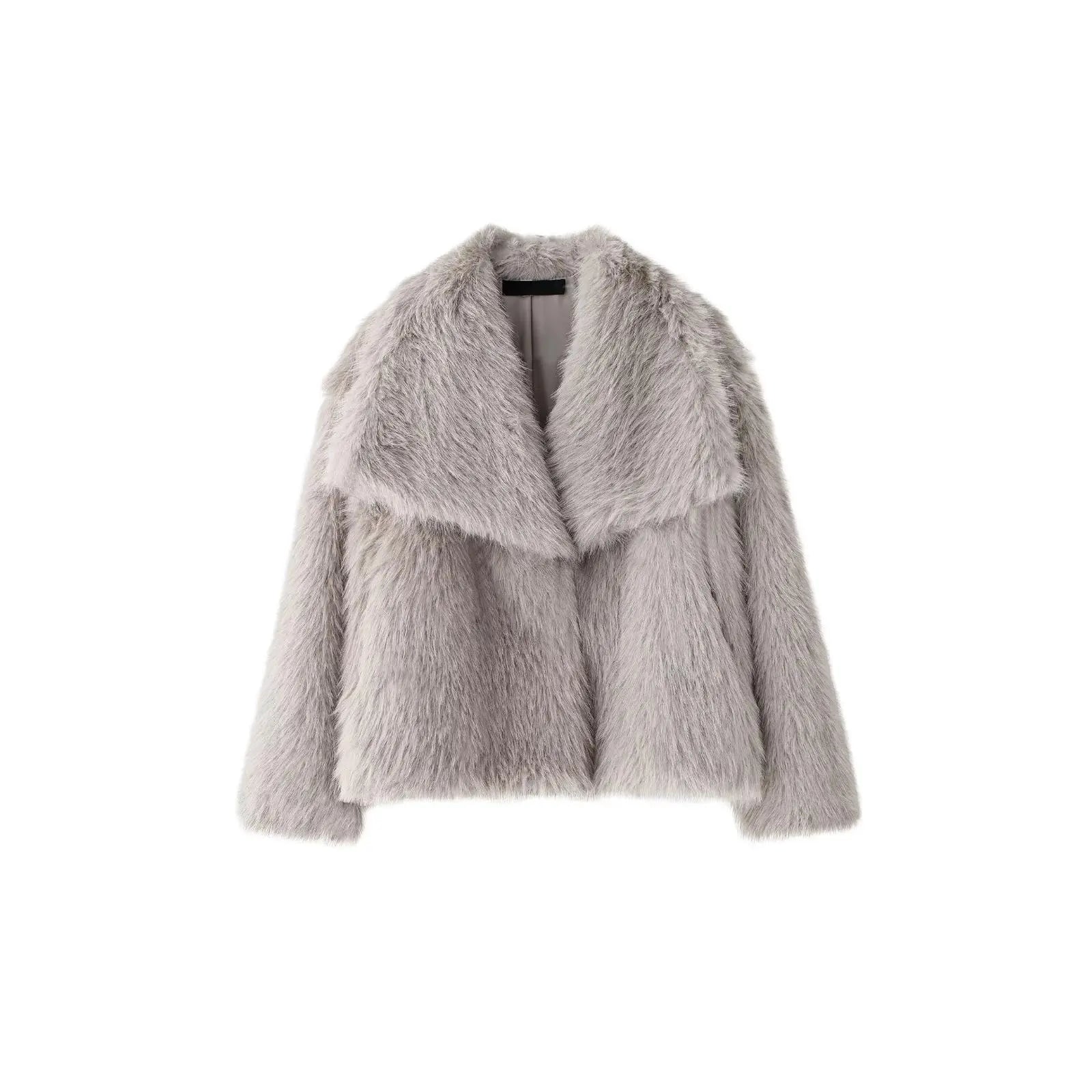 Audrey - Bold & Elegant Plush Fur Woman's Jacket Dreamardi