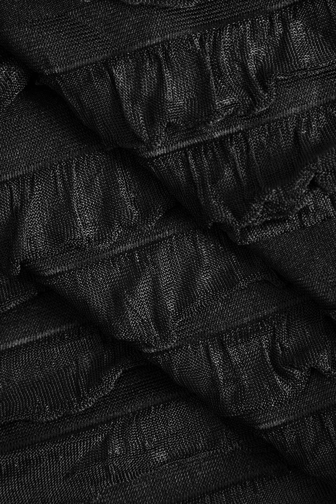 Solid Round Neck Long Sleeve Maxi Dress Dreamardi