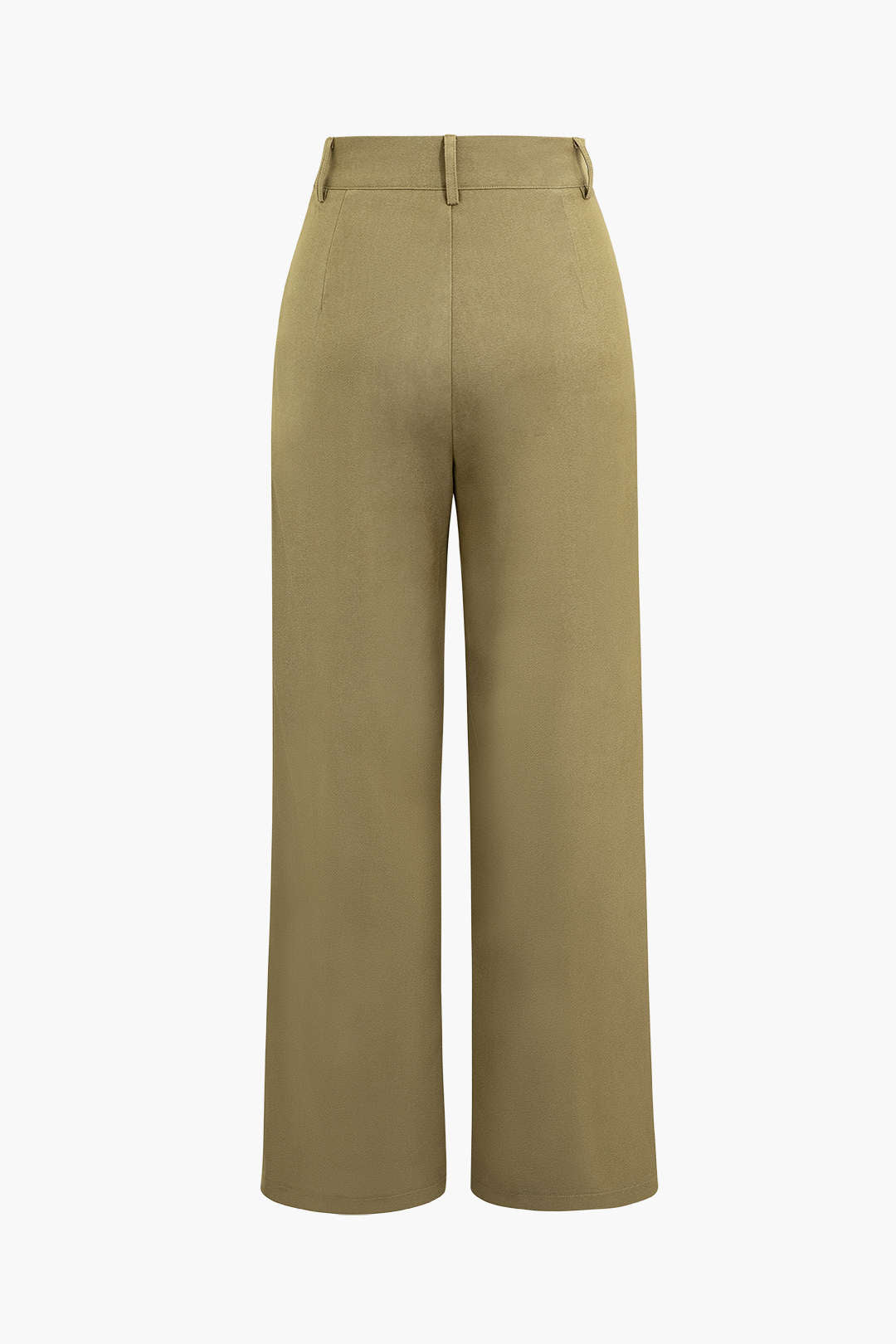 Draped Wrap Straight Leg Suit Pants Dreamardi