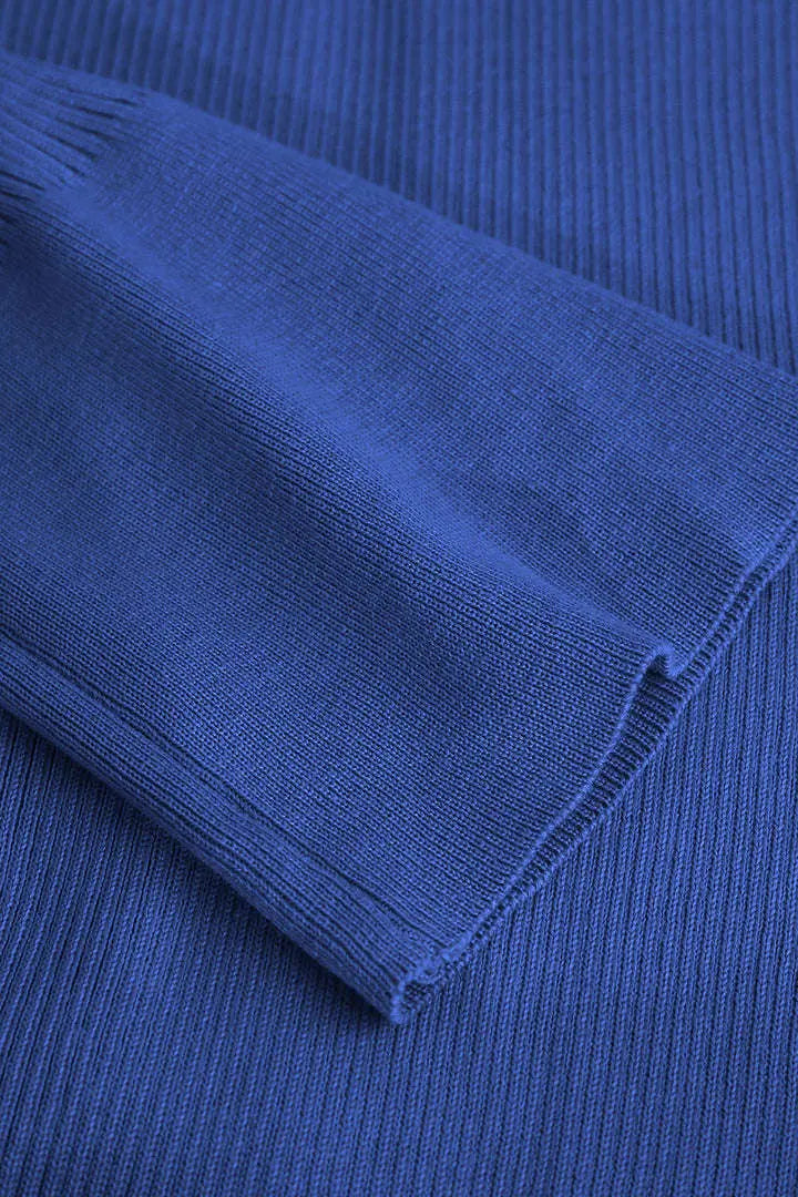 Charlotte - Elegant Ribbed Button Detail Woman's Maxi Dress Dreamardi
