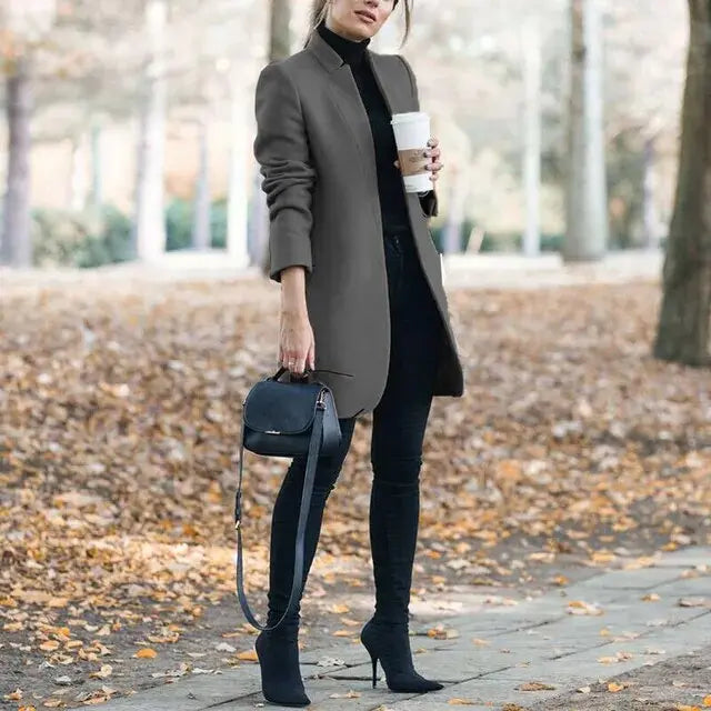 Adele - Timeless Winter Chic Woman's Fashion Jacket Dreamardi