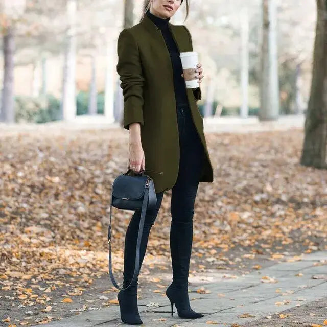 Adele - Timeless Winter Chic Woman's Fashion Jacket Dreamardi