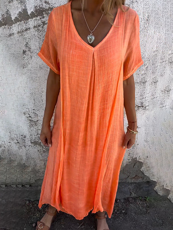 Niamh - Breezy Modern Style Woman's Maxi Dress