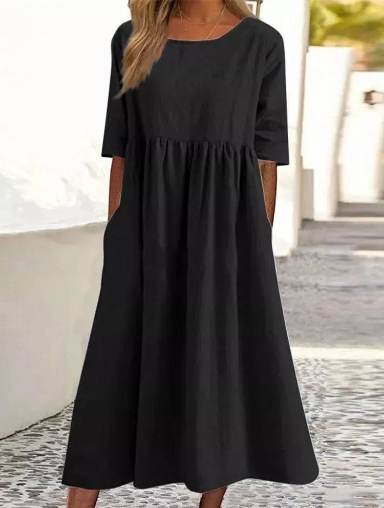 Matilda - Chic High Quality Modern Style Woman's Midi Dress
