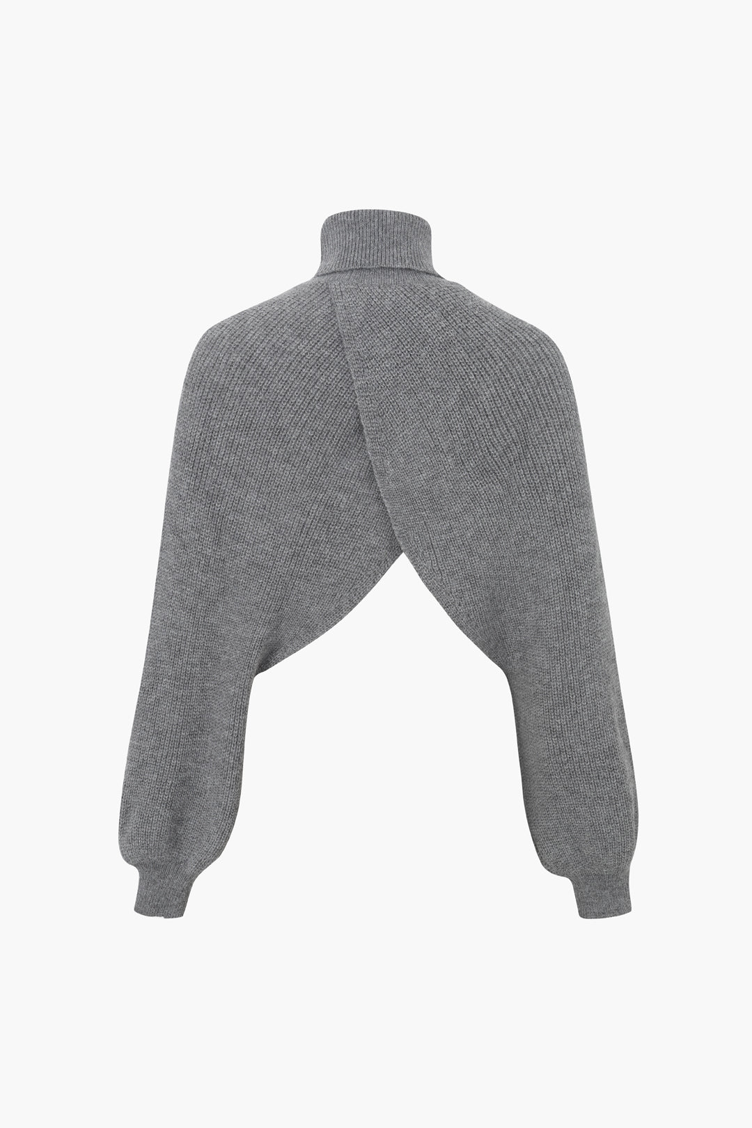 Batwing Sleeve Turtleneck Crop Sweater Dreamardi