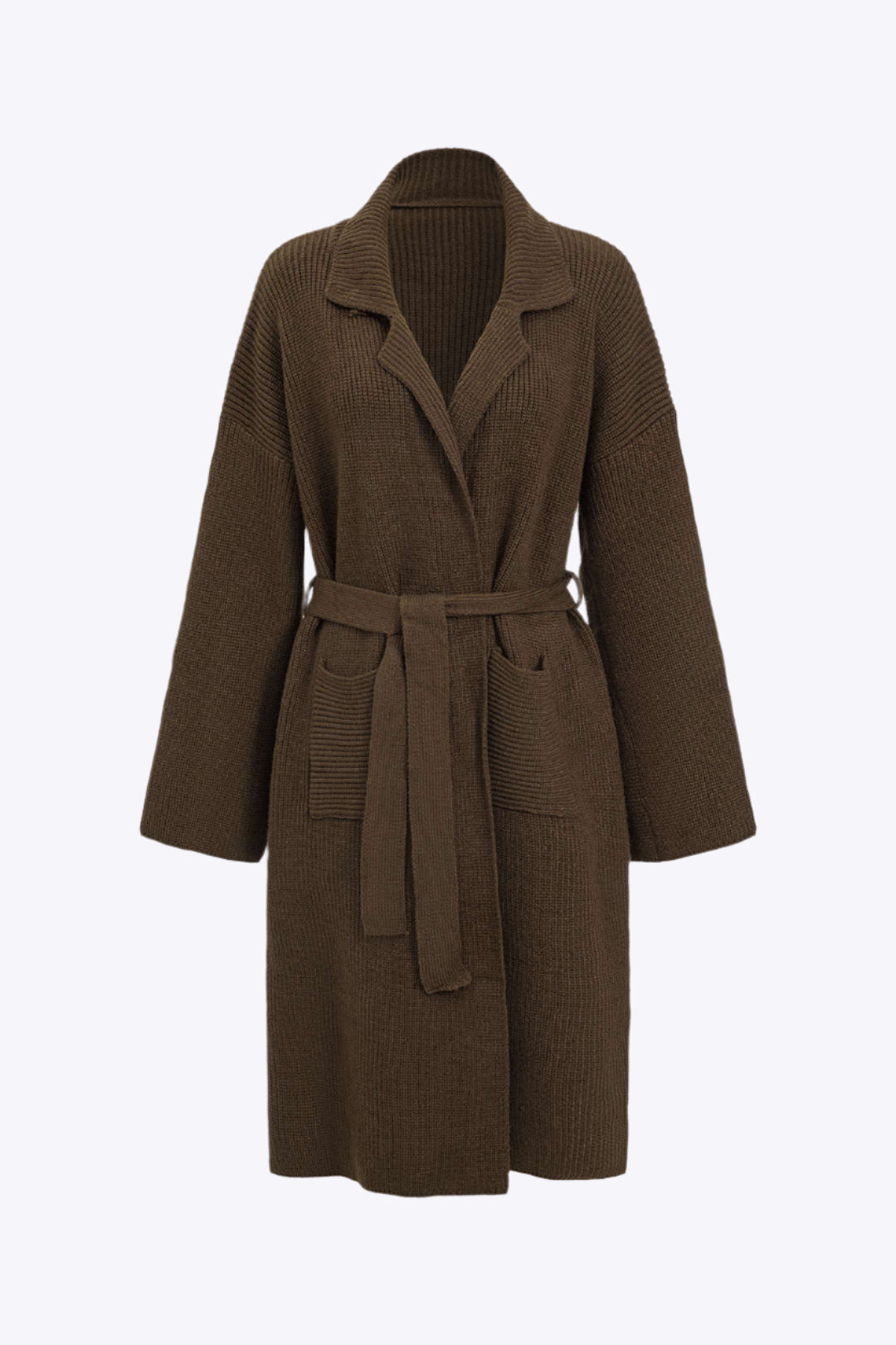 Belted Sweater Cardigan Dreamardi