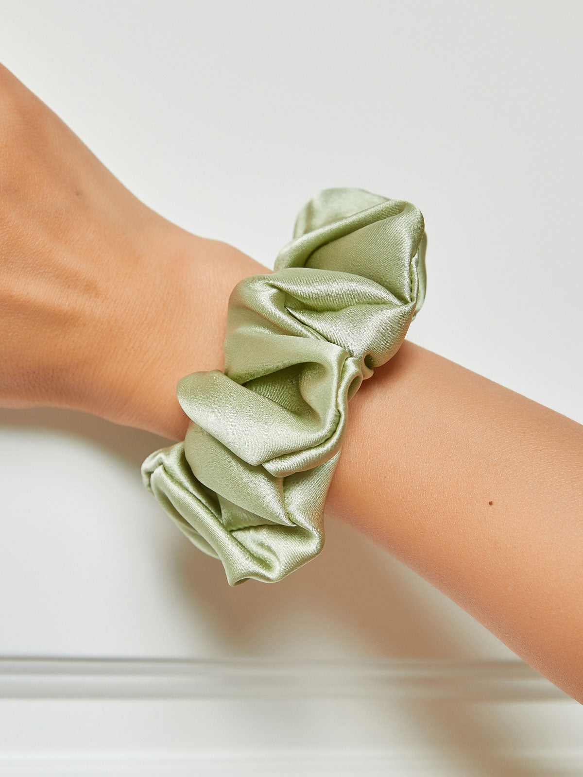 Zijden Midnight Scrunchies - 3,5 cm Dreamardi