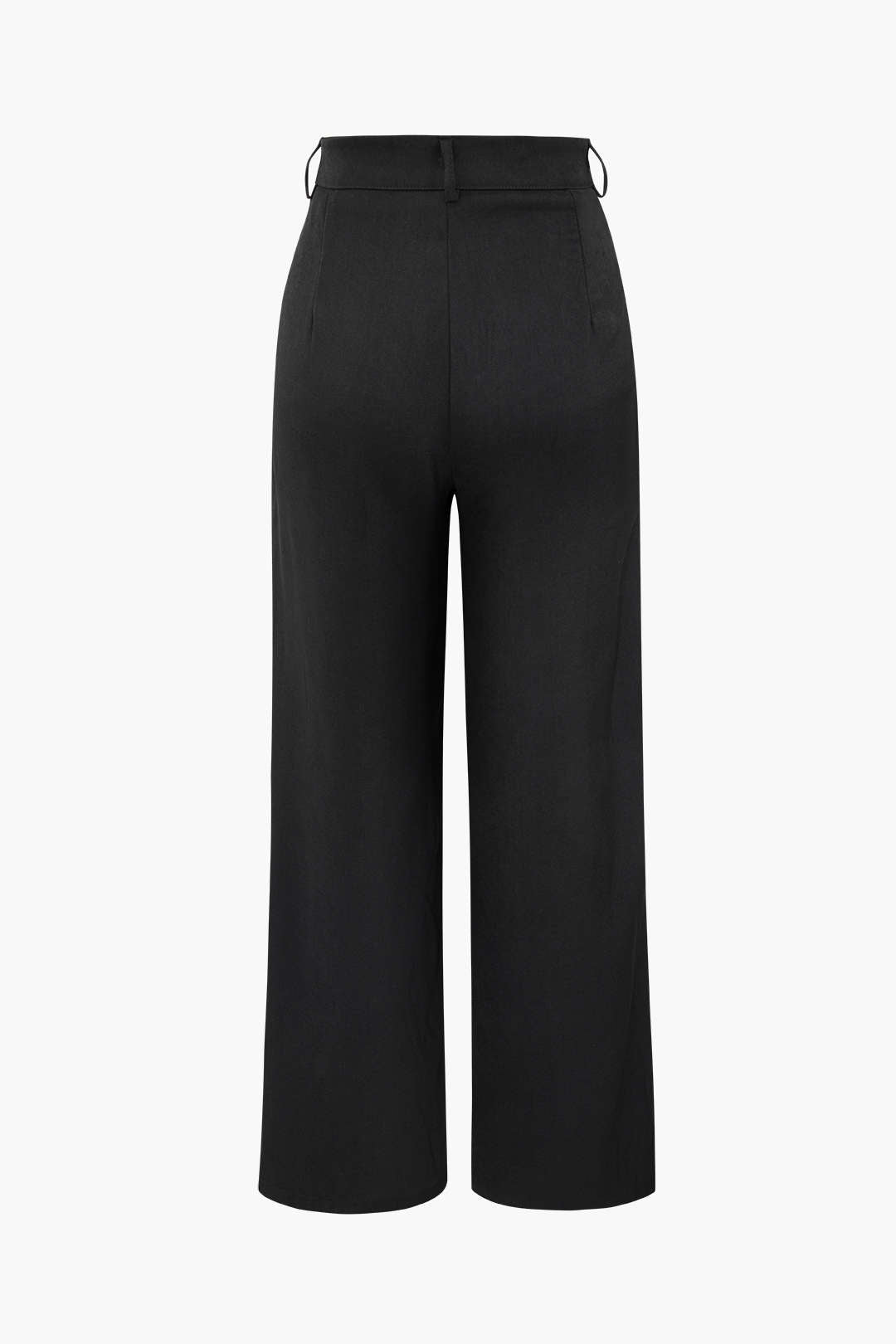 Draped Wrap Straight Leg Suit Pants Dreamardi