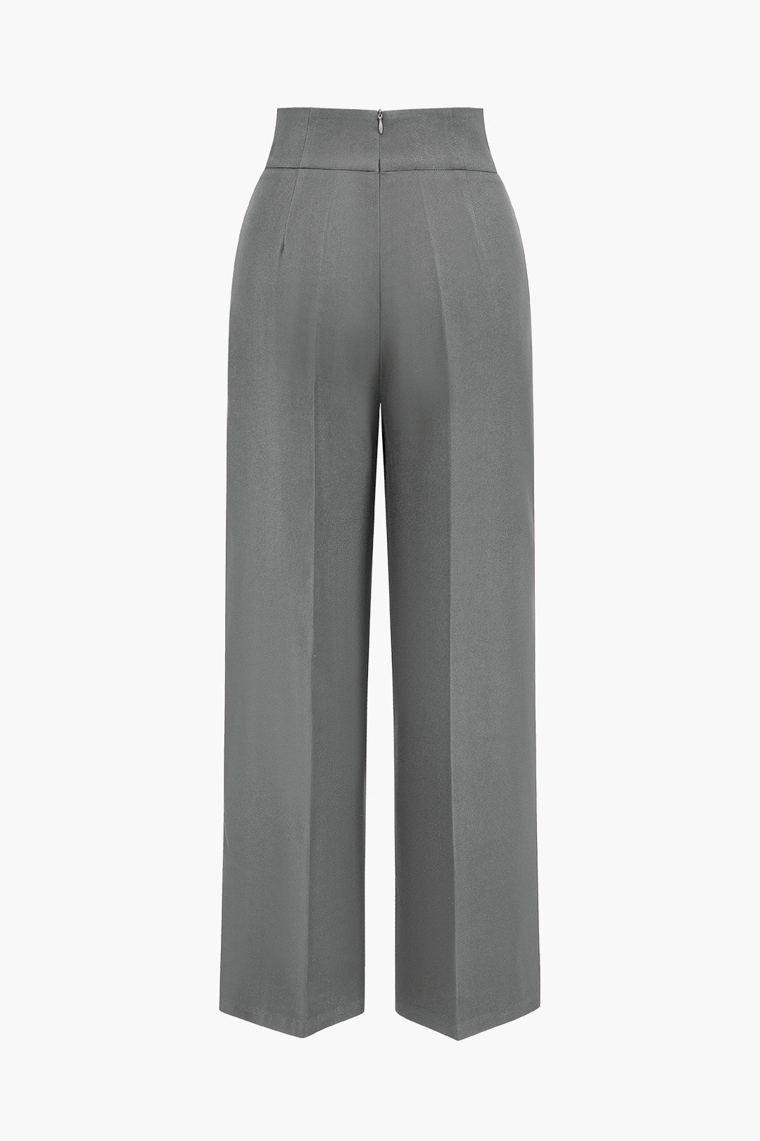 Basic High-Waisted Wide Leg Trousers Dreamardi