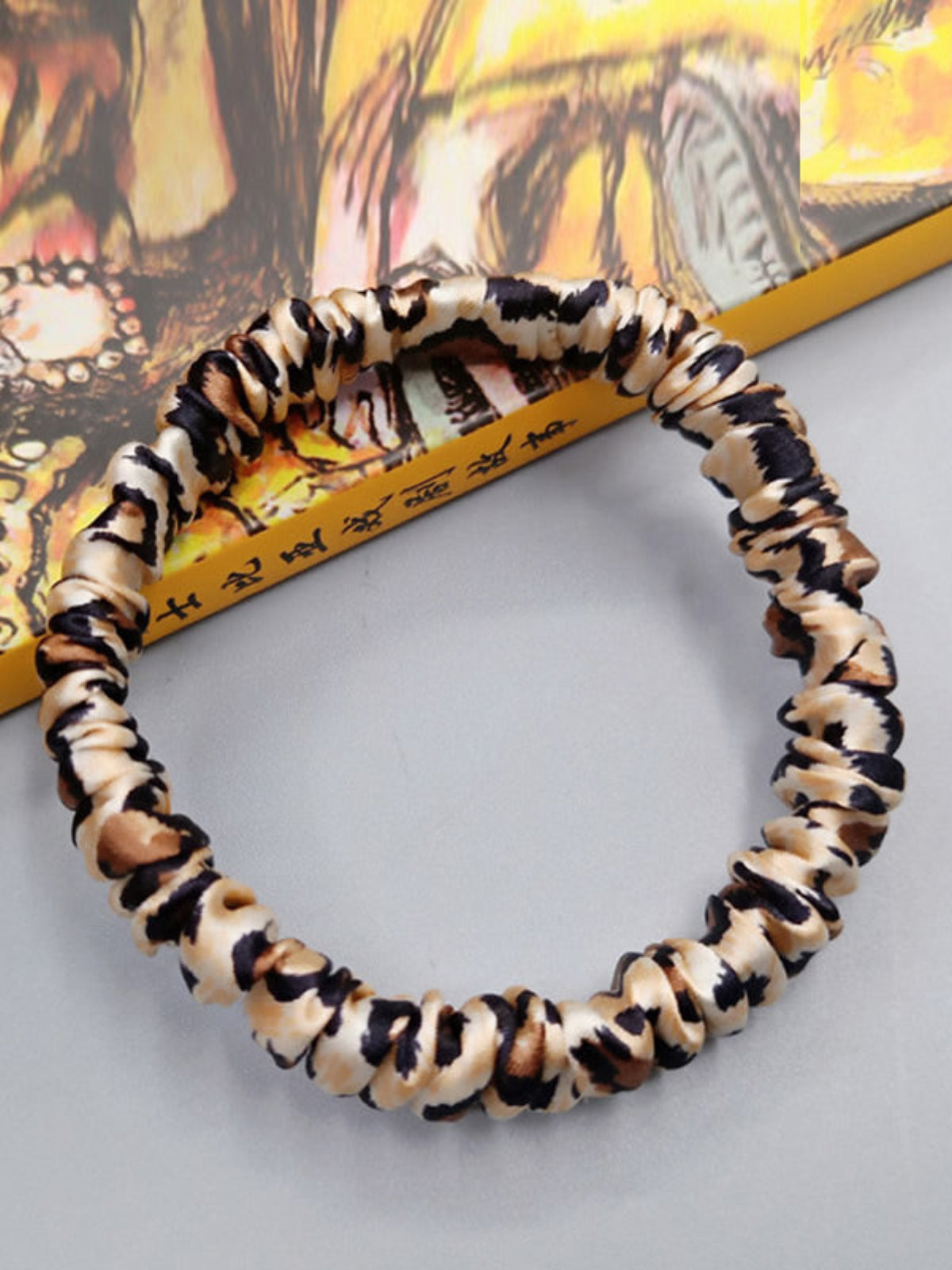 Zijdezachte magere scrunchie Dreamardi