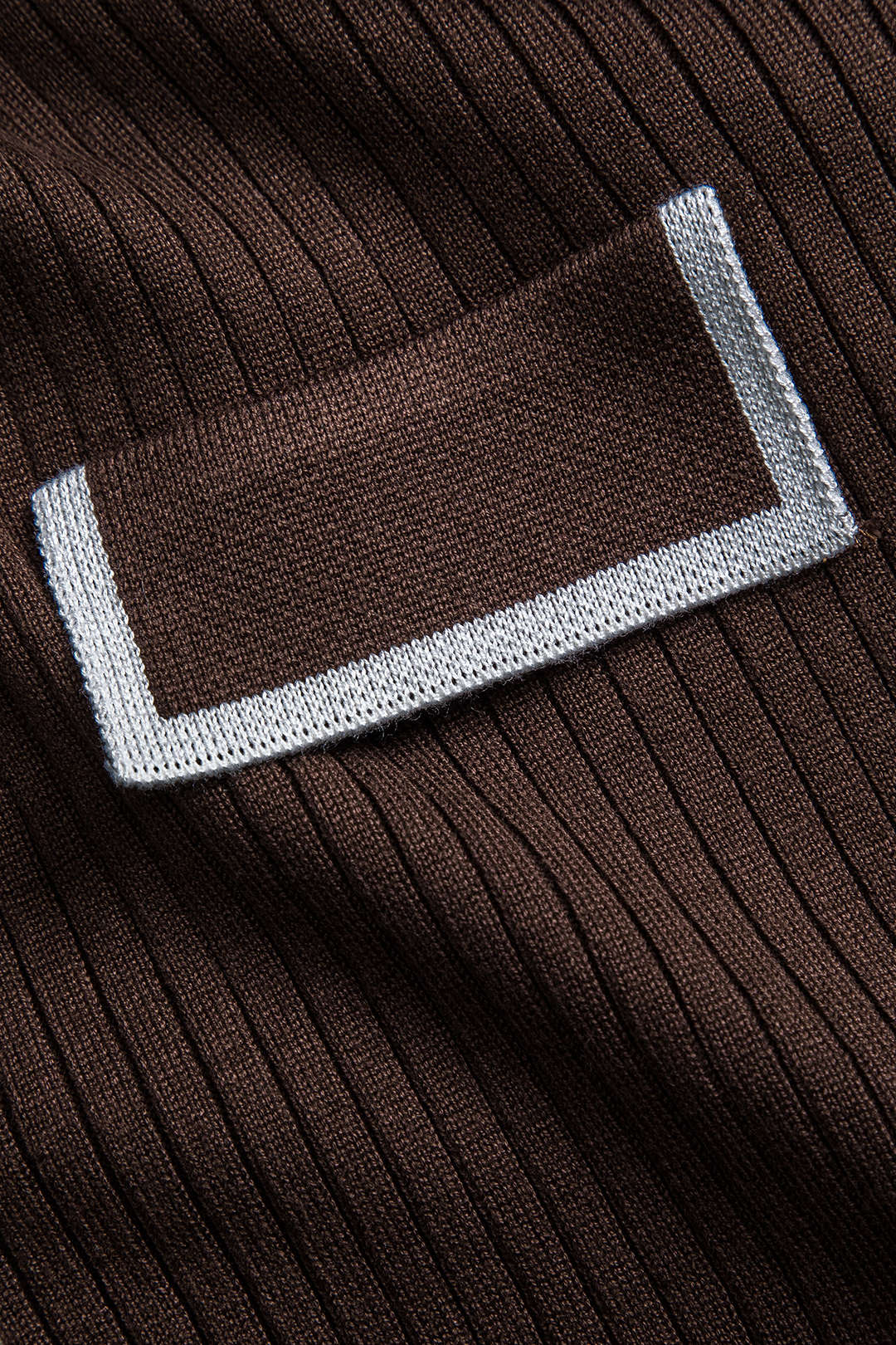 Plus Size Knit Patchwork Zipper Cardigan Dreamardi