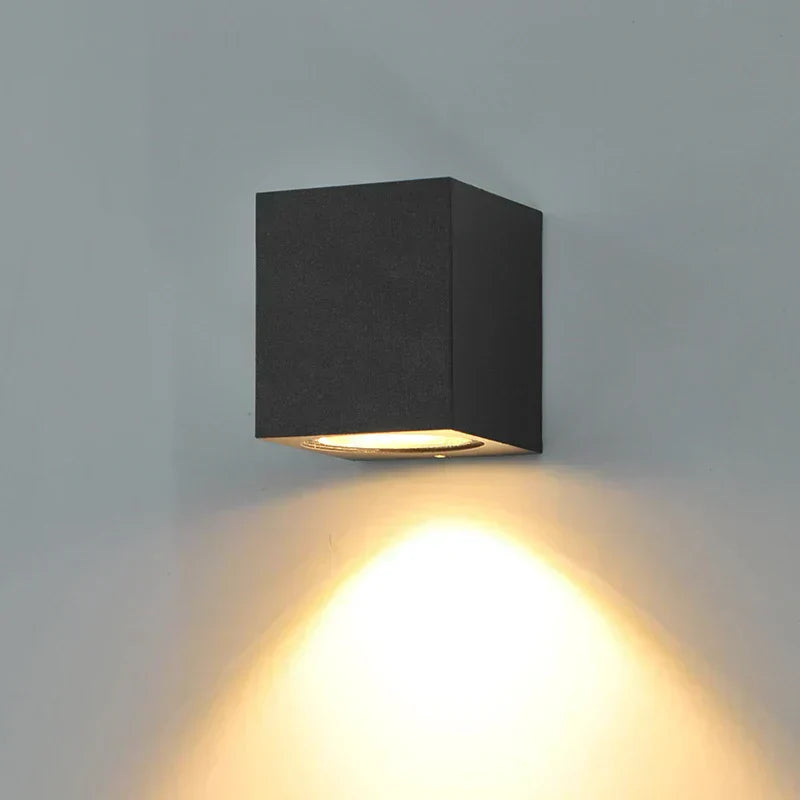 SharpGlow - Elegant Soft Glow Outdoor Wall Lamp