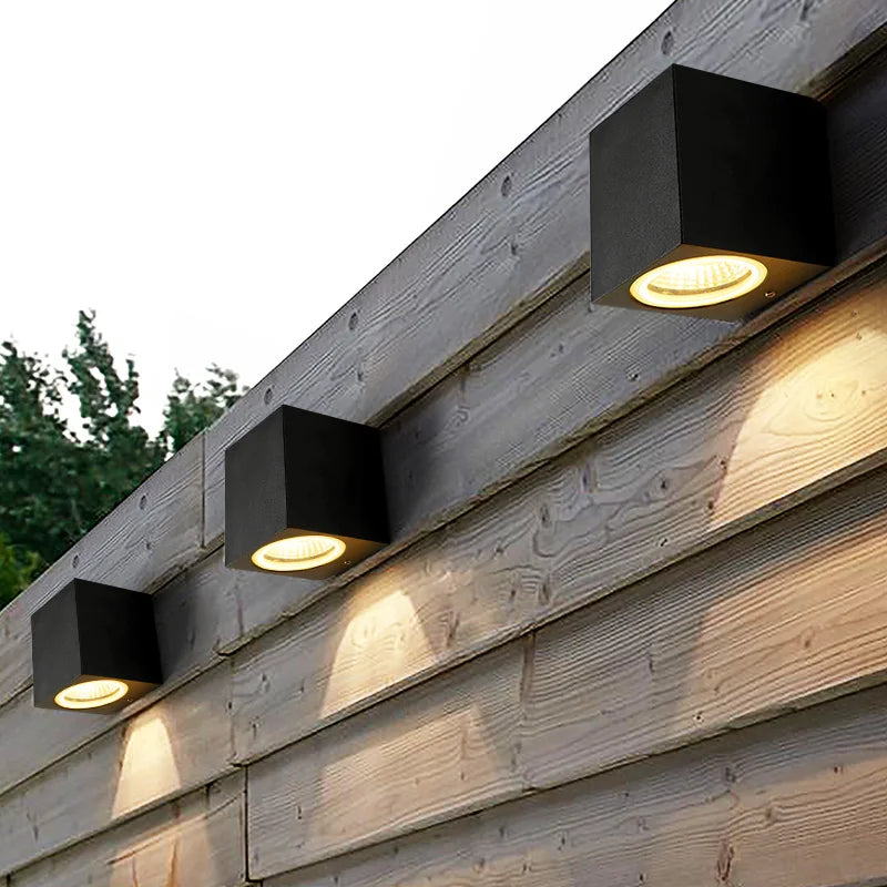 SharpGlow - Elegant Soft Glow Outdoor Wall Lamp