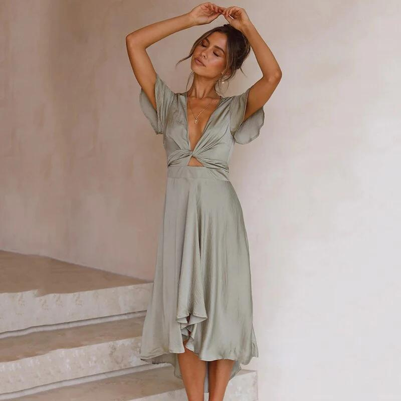 Ursula - Stylish Flowing Woman's  Summer Dress