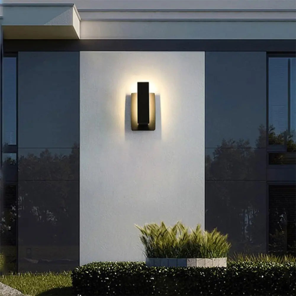 SlimGlow - Timeless Outdoor Elegance Weatherproof Wall Light
