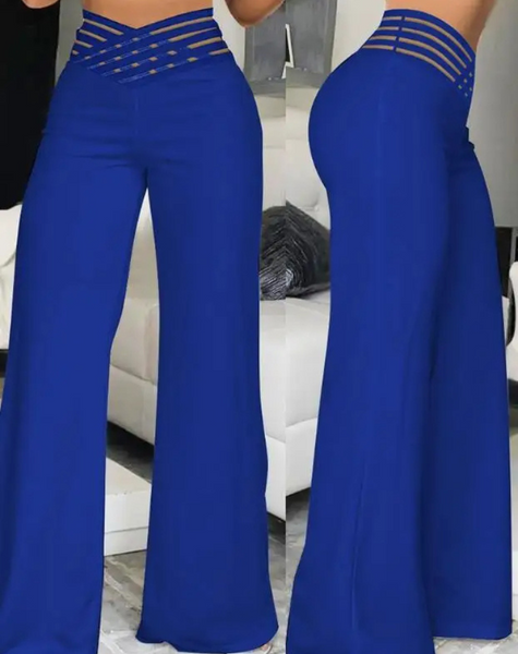 Anouk - Chic High-Waisted Elegance Woman's Trousers