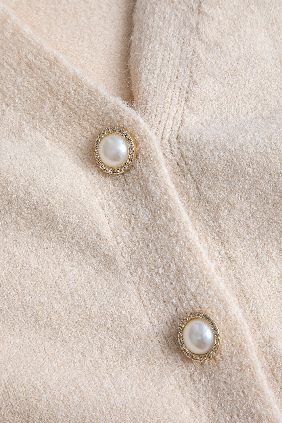 Sweater Button Long-Sleeve Cardigan And Mini Dress Set Dreamardi