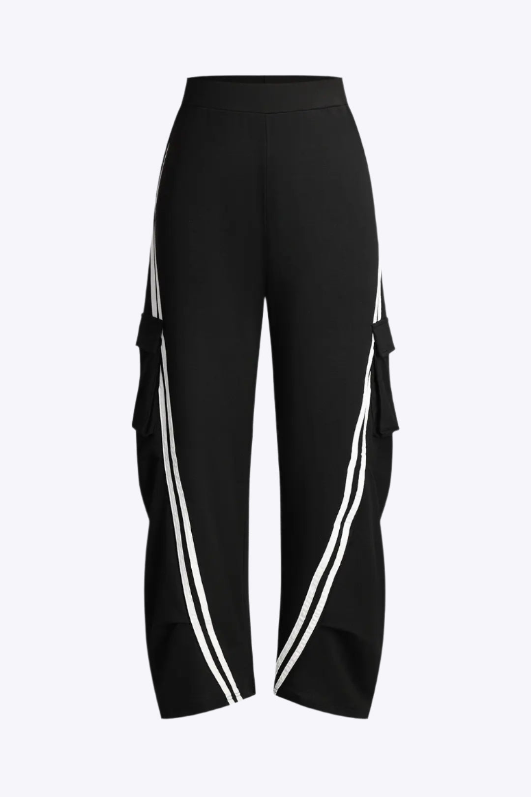 Contrast Pocket Wide Leg Trousers Dreamardi