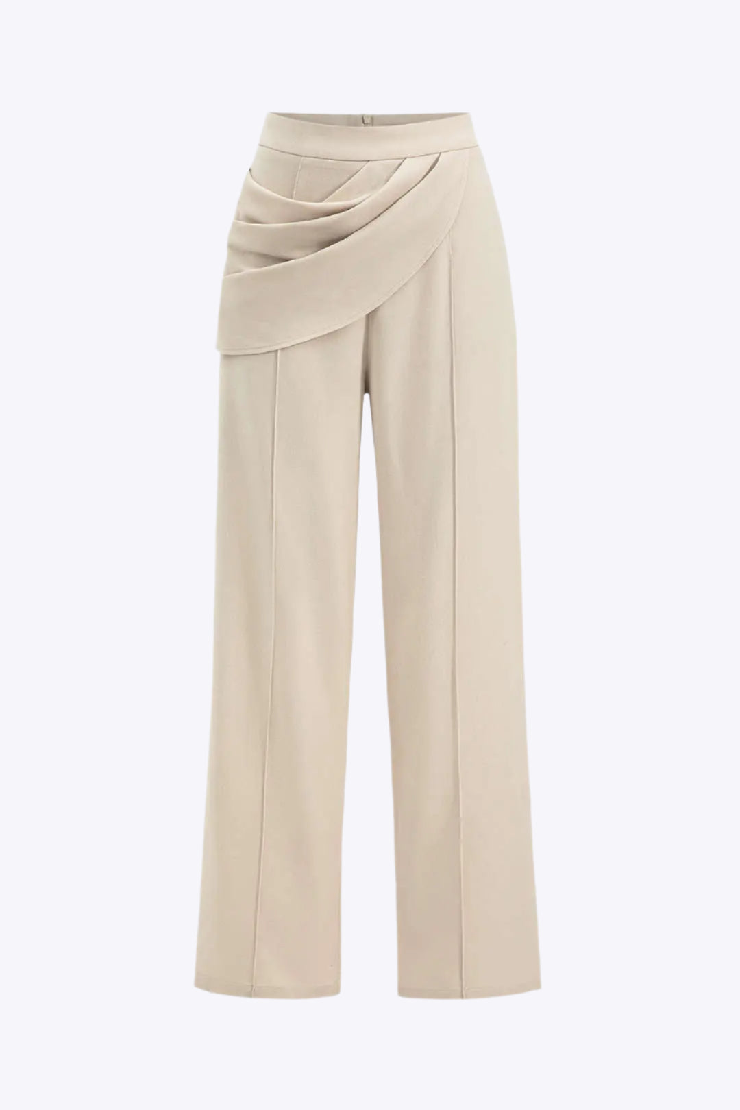 Solid Asymmetrical Trousers Dreamardi