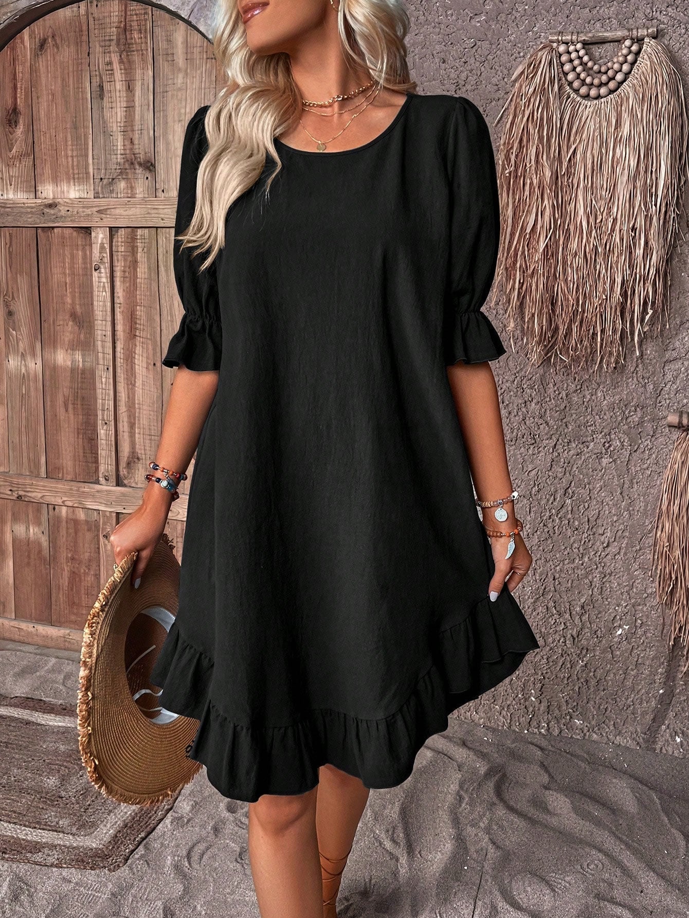 Beatrix - Chic & Casual Ease Woman's Short Dress