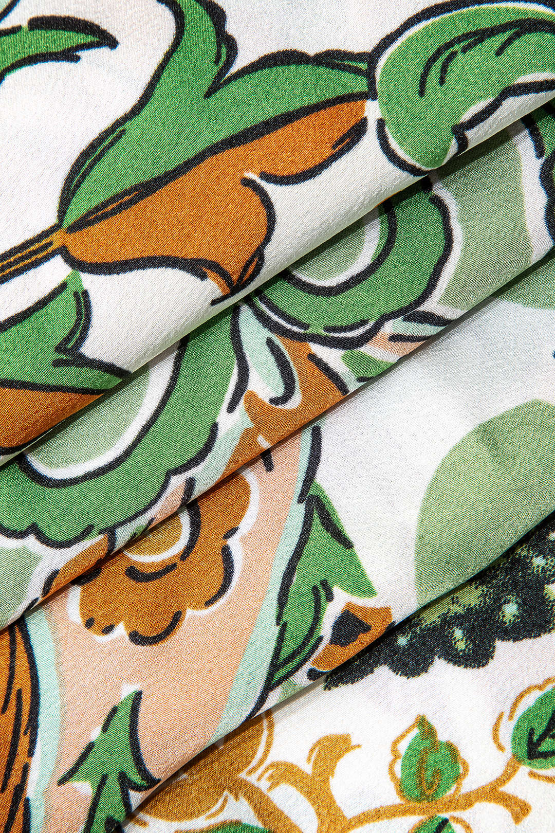 Floral Print Drawstring Slit Wide Leg Pants Dreamardi