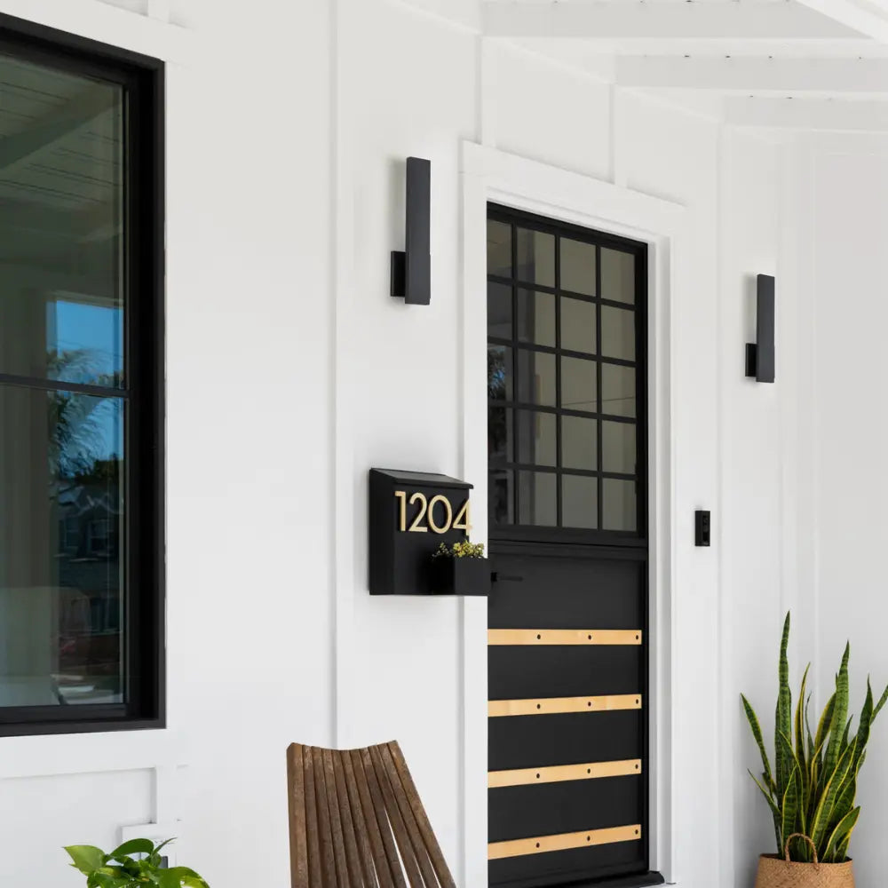 SlimGlow - Timeless Outdoor Elegance Weatherproof Wall Light