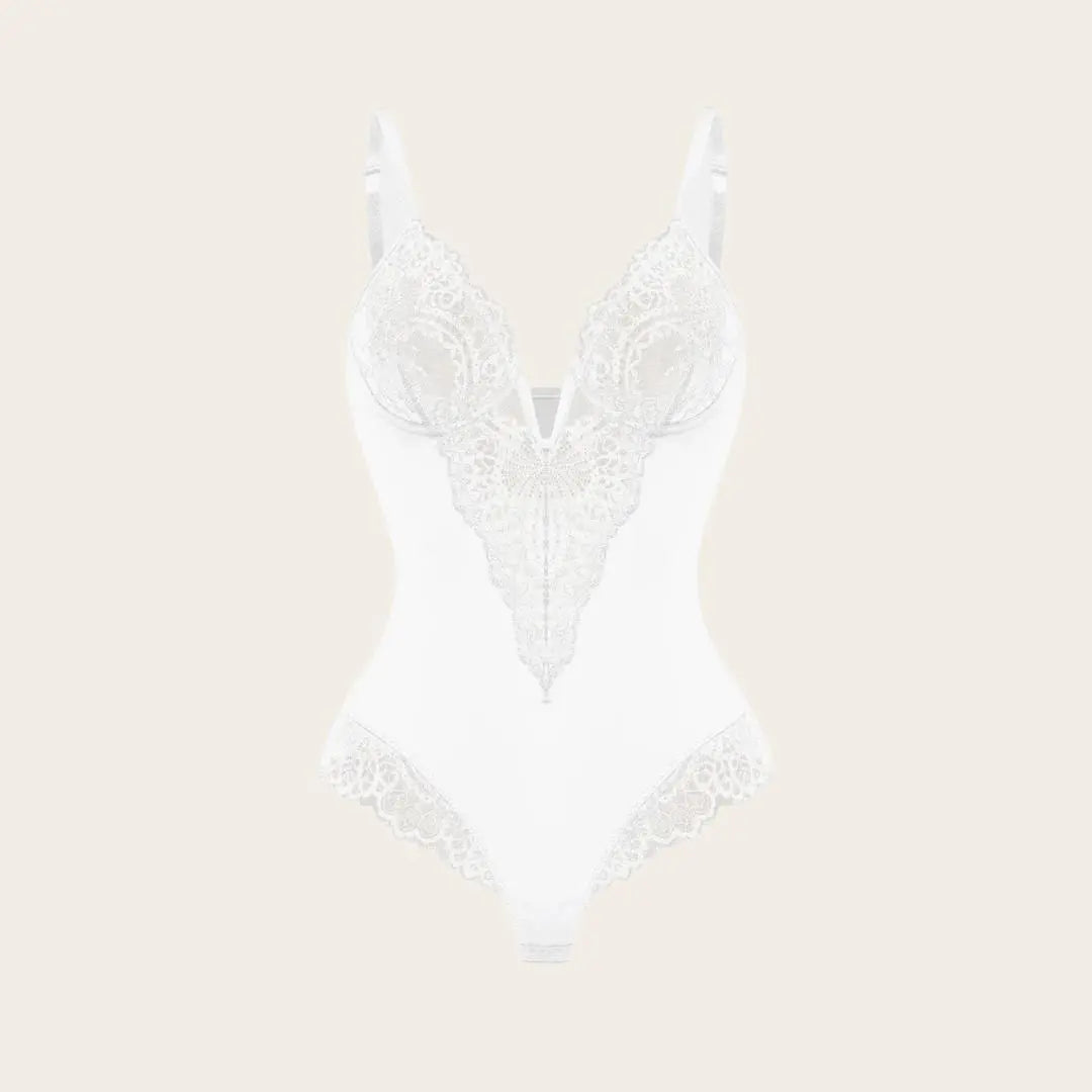 Lace Diepe-V Bodysuit Dreamardi