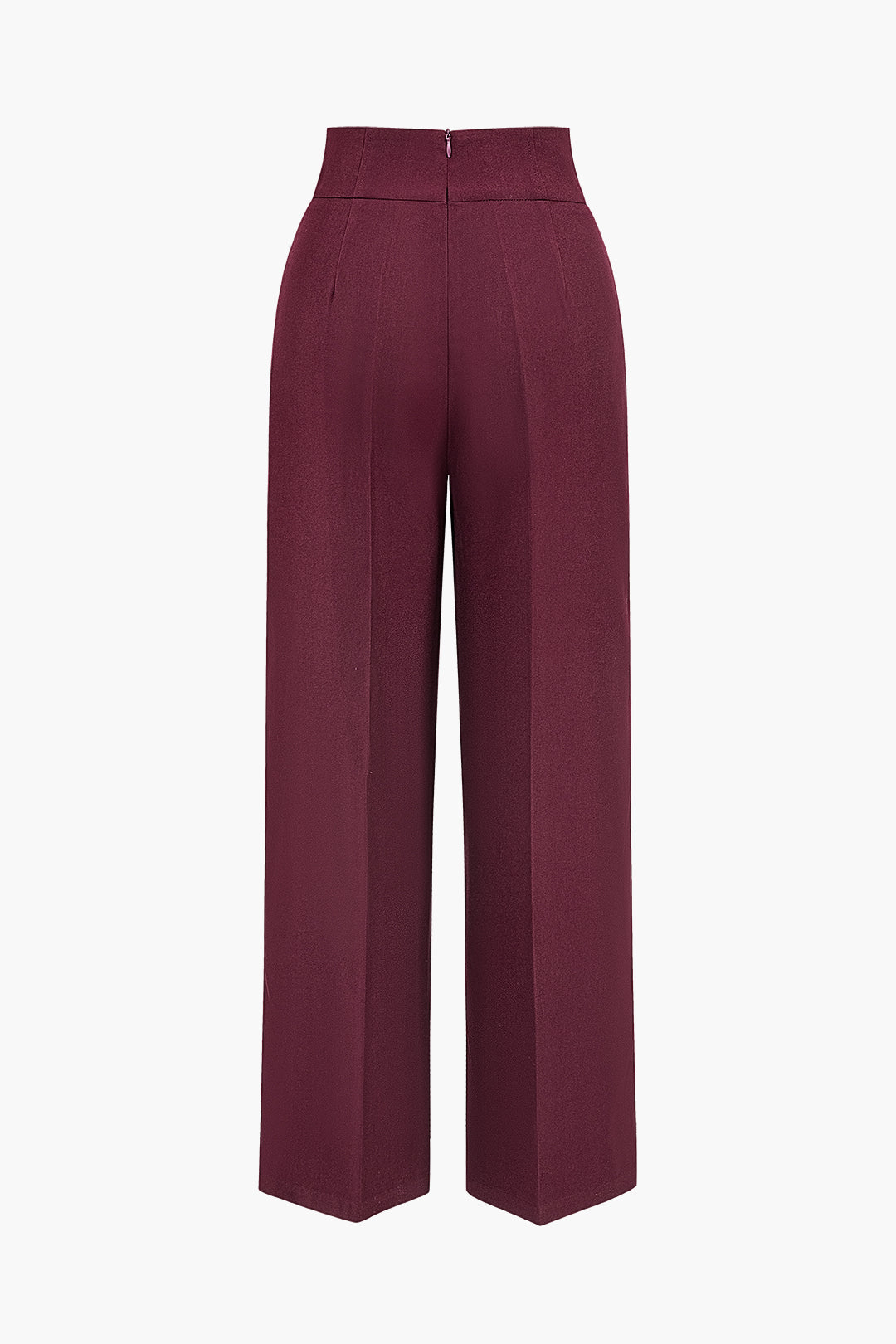 Basic High-Waisted Wide Leg Trousers Dreamardi