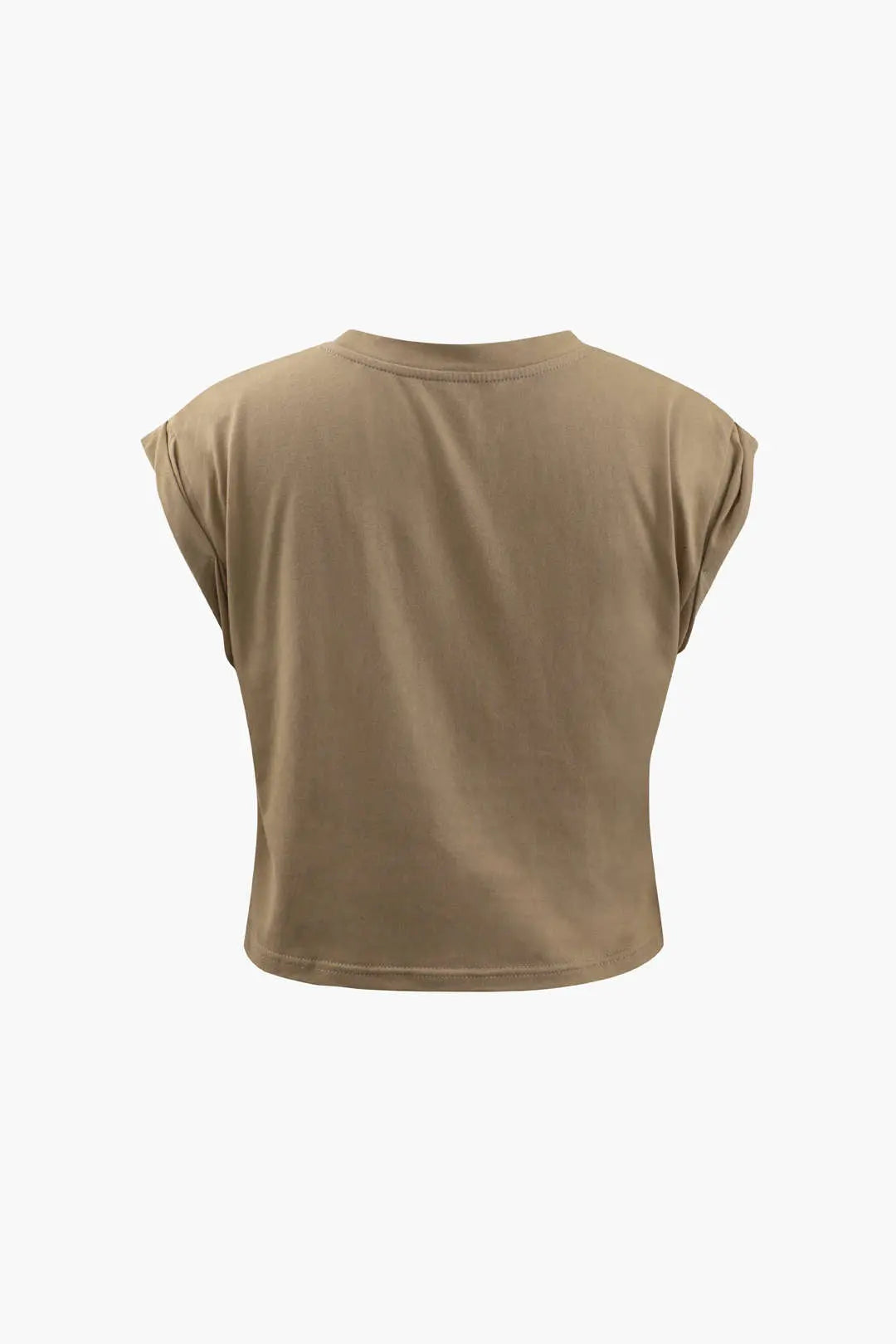 Delilah - Floral Print Knot Detail Woman's T Shir Dreamardi