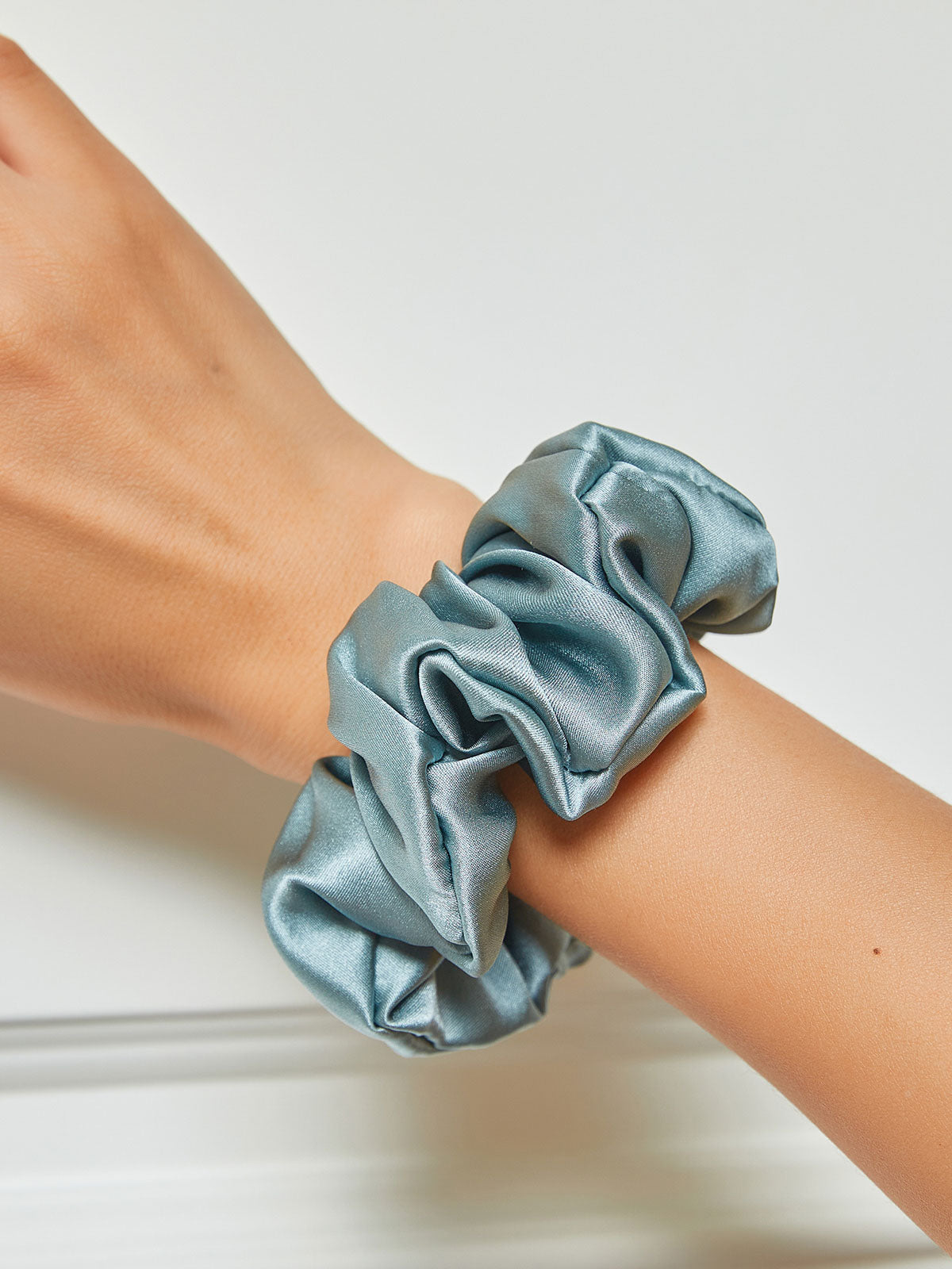 Zijden Midnight Scrunchies - 3,5 cm Dreamardi
