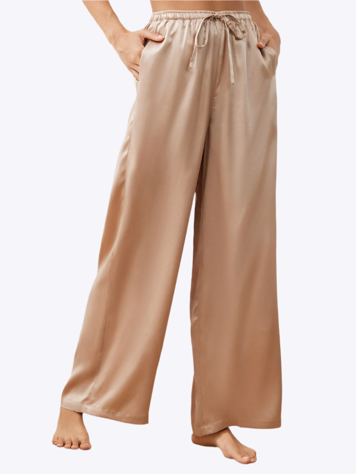 Zuivere Zijde Casual Damesbroeken Dreamardi