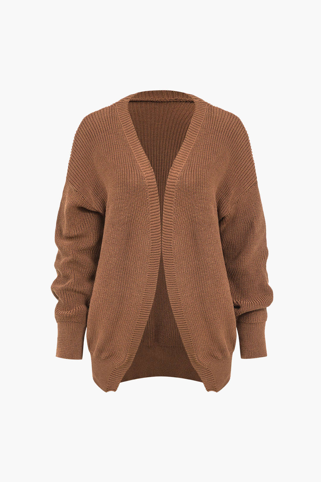 Ribbed Knit Dress And Cardigan Set Dreamardi