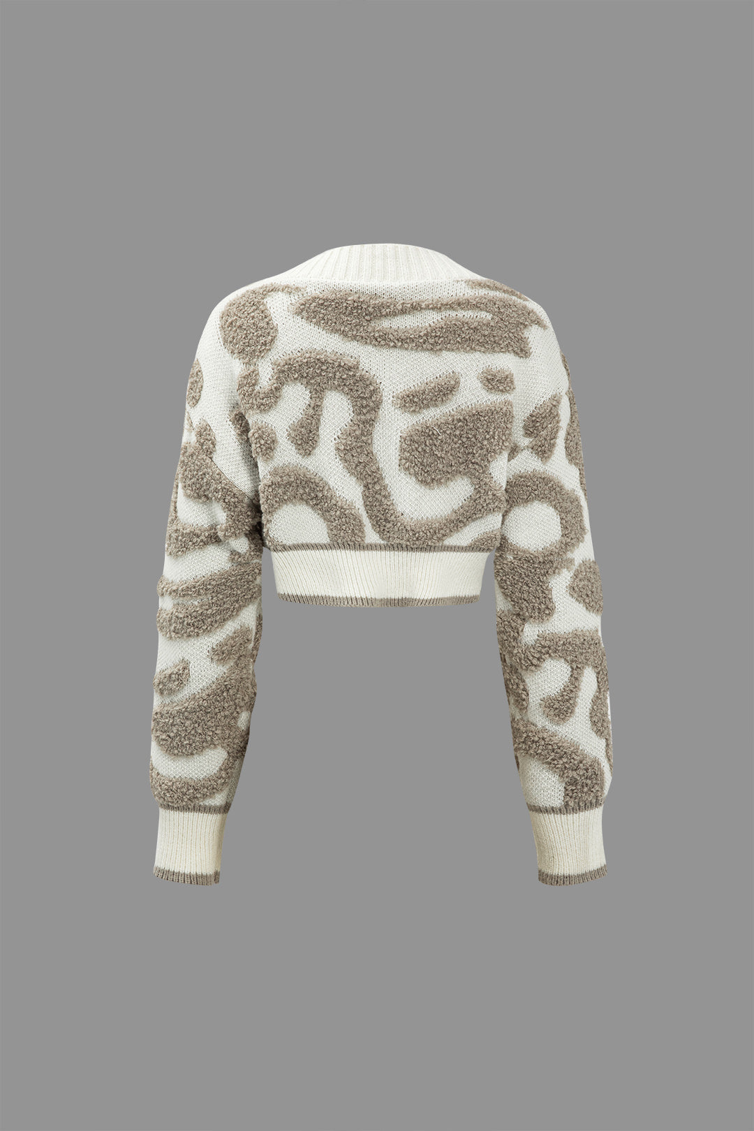 Colorblock V-neck Knit Button Up Cardigan Dreamardi