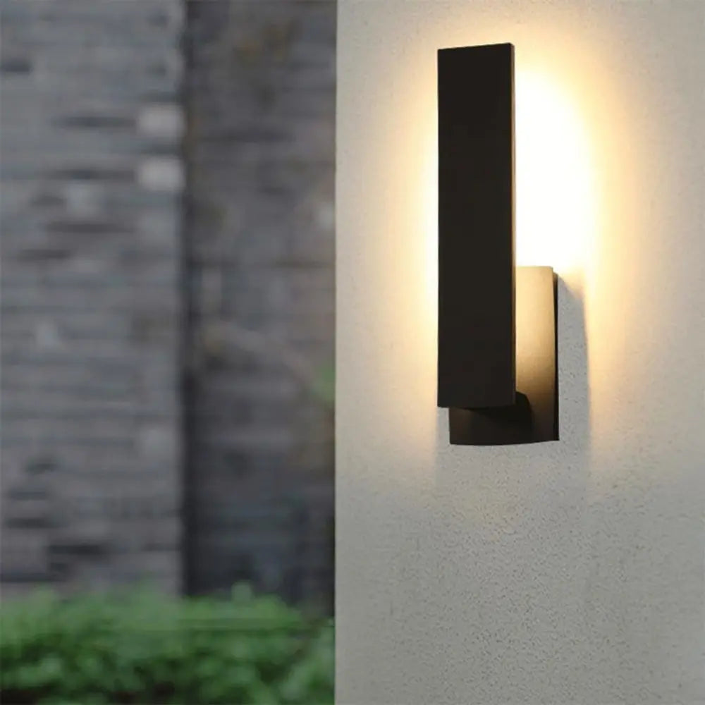 SlimGlow - Timeless Outdoor Elegance Weatherproof Wall Light