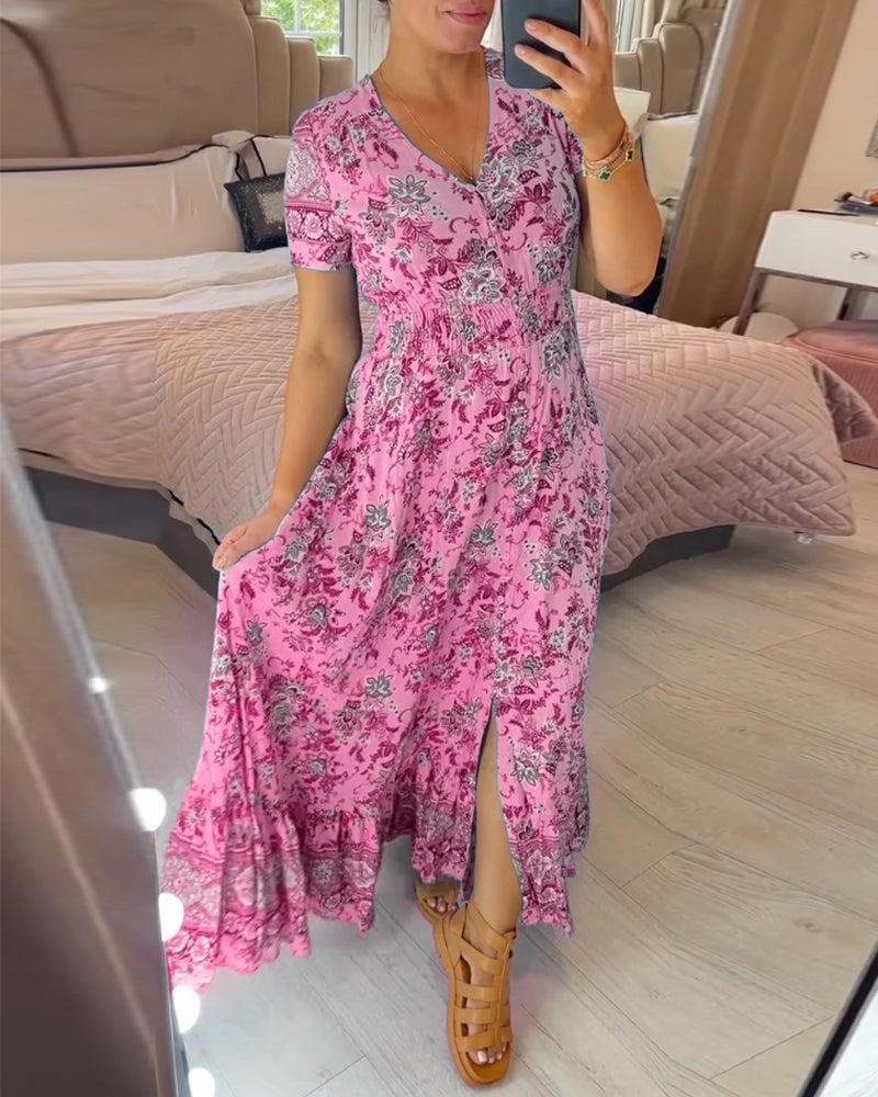 Savannah - Boho Chic Premium Woman's Maxi Dress