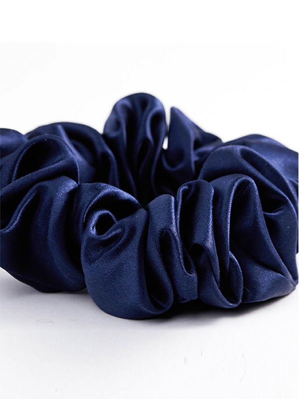 Zijden Midnight Scrunchies - 3,5 cm Dreamardi