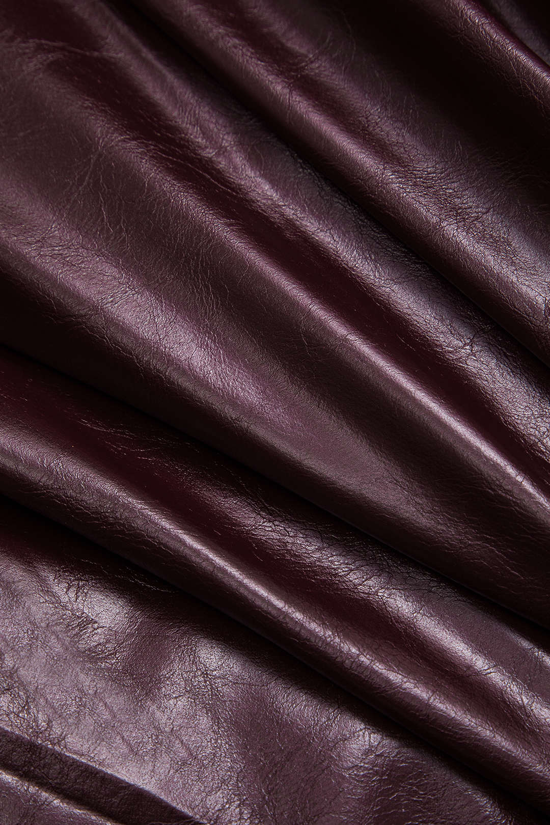 Faux Leather Button High Waist Pocket Trousers Dreamardi