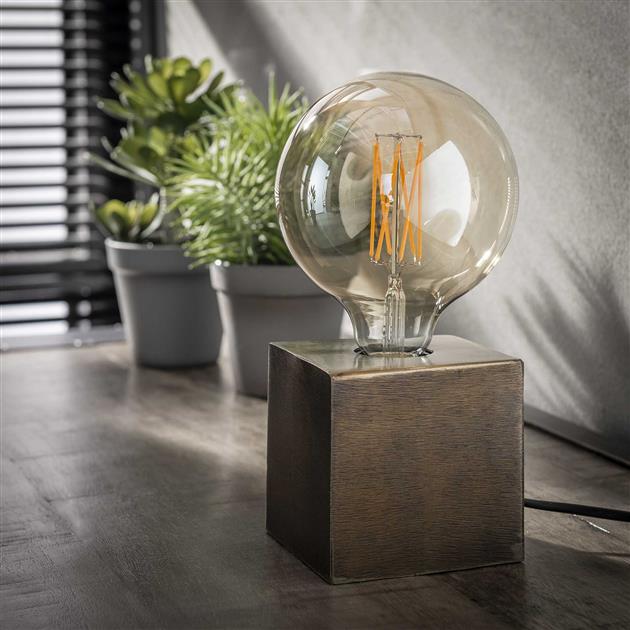 GlowBox - Modern Industrial Style Table Lamp