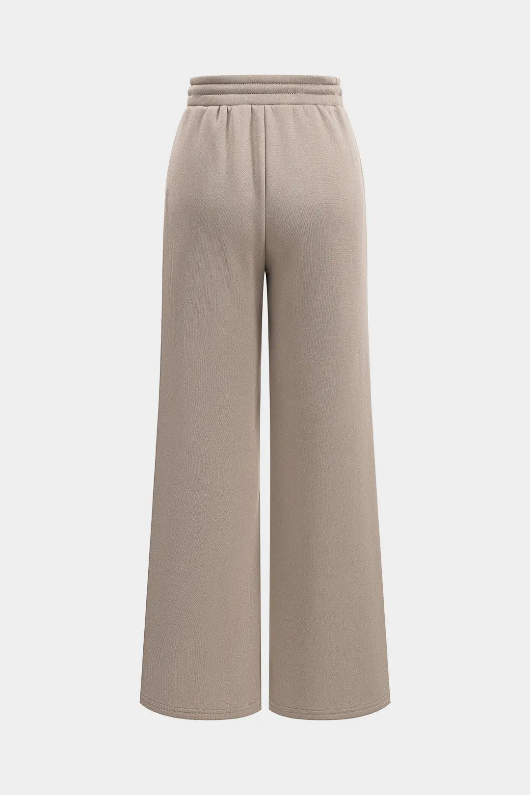 Drawstrings Zipper Wide Leg Trousers Dreamardi