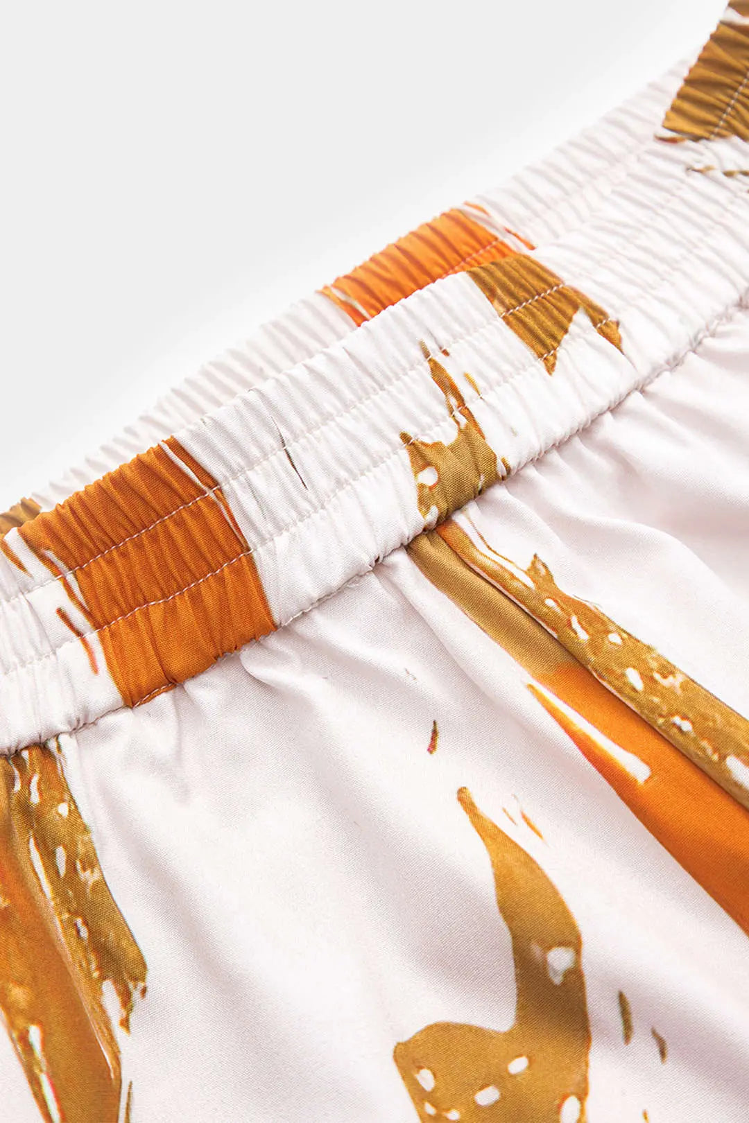 Abstract Print High Waist Trousers Dreamardi