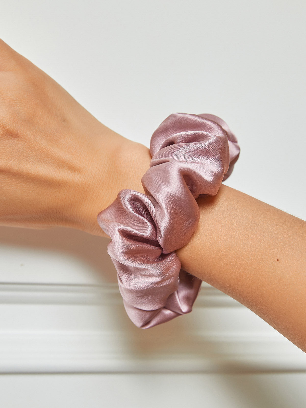 Zijden Midnight Scrunchies - 3,5 cm Dreamardi