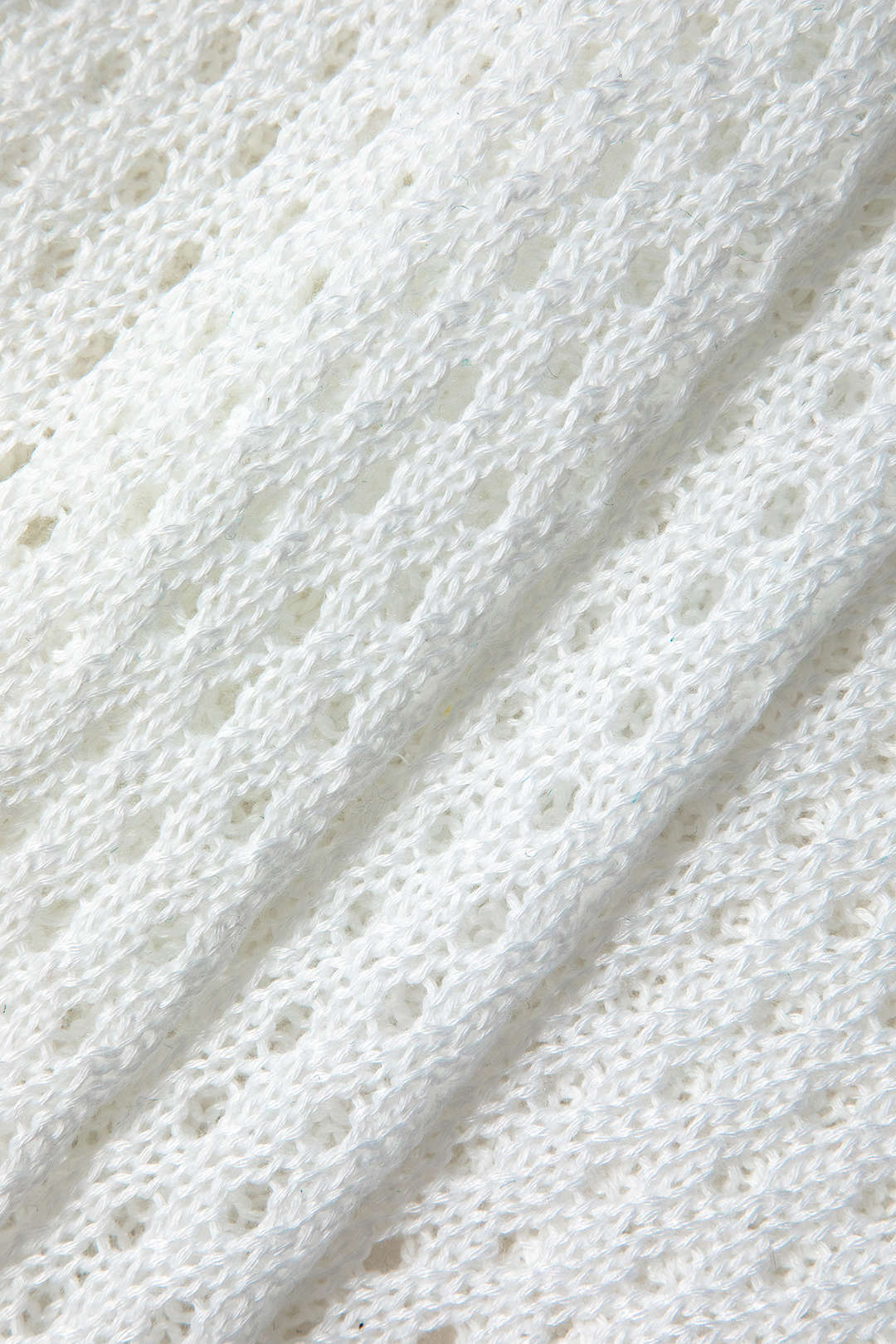 Striped Crochet Knit Cardigan and Shorts Set Dreamardi