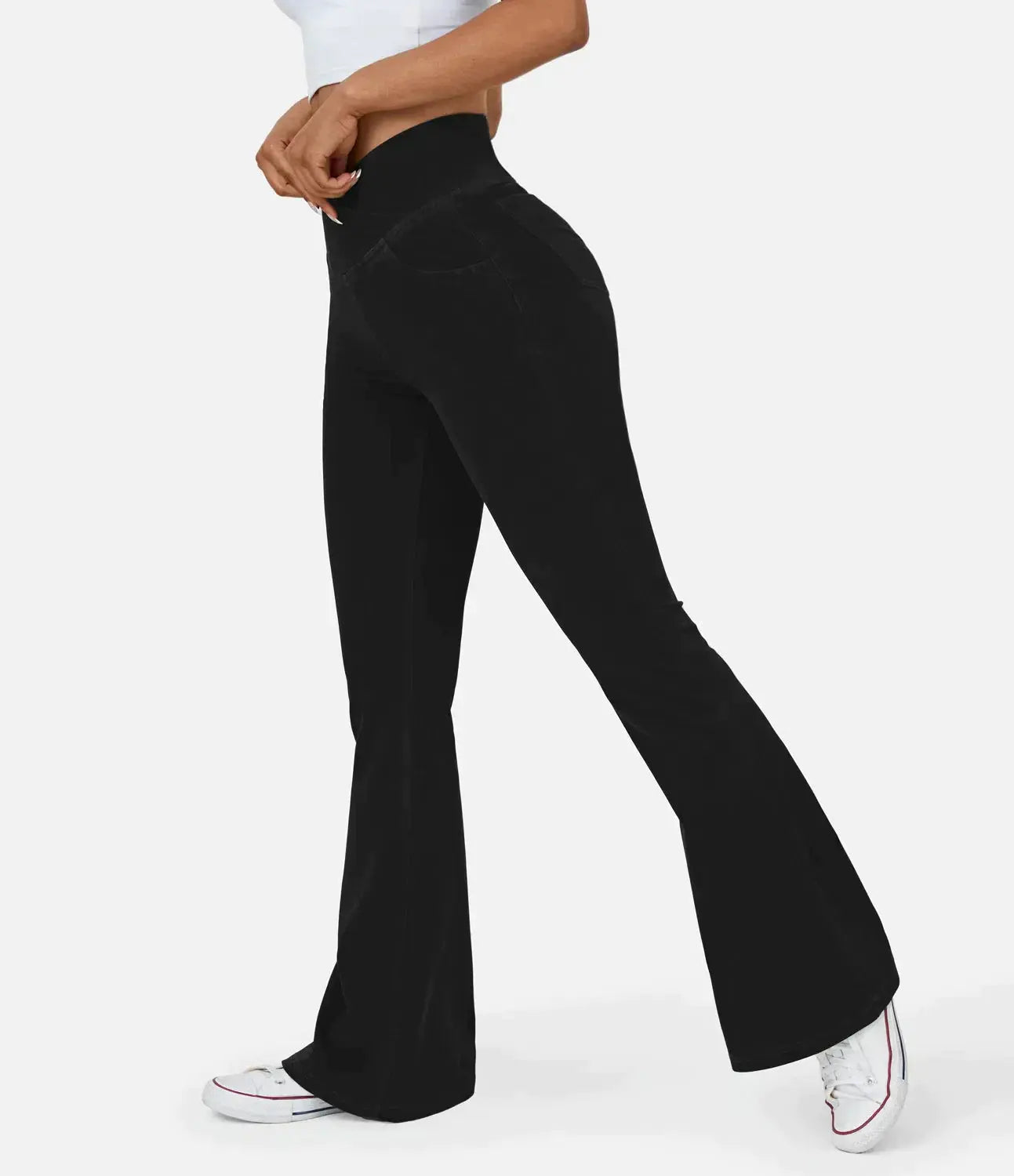 Anna - Retro Chic High Waist Woman's Trousers Dreamardi