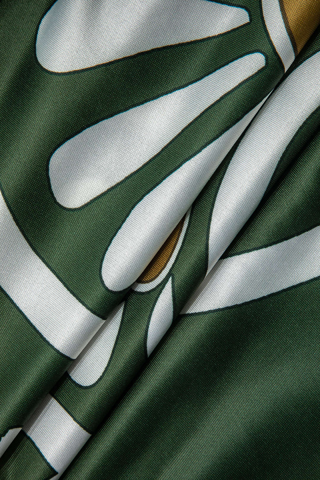 Abstract Print Drawstring Wide Leg Pants Dreamardi