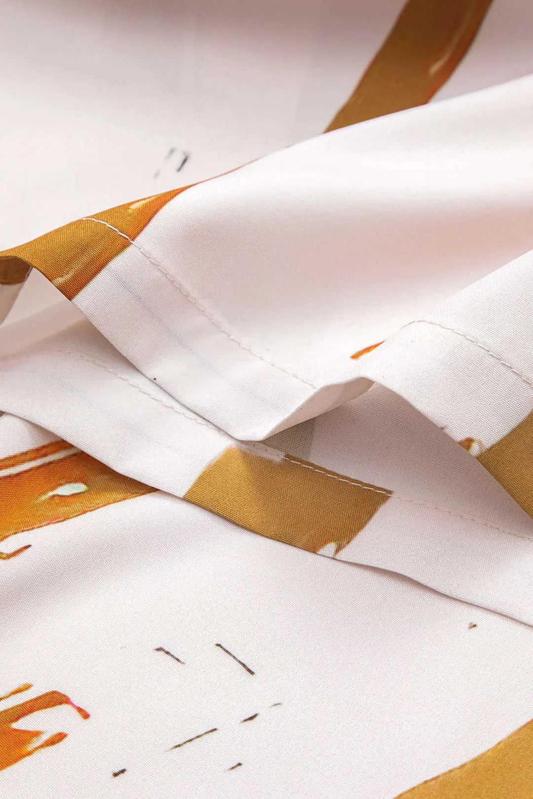 Abstract Print High Waist Trousers Dreamardi