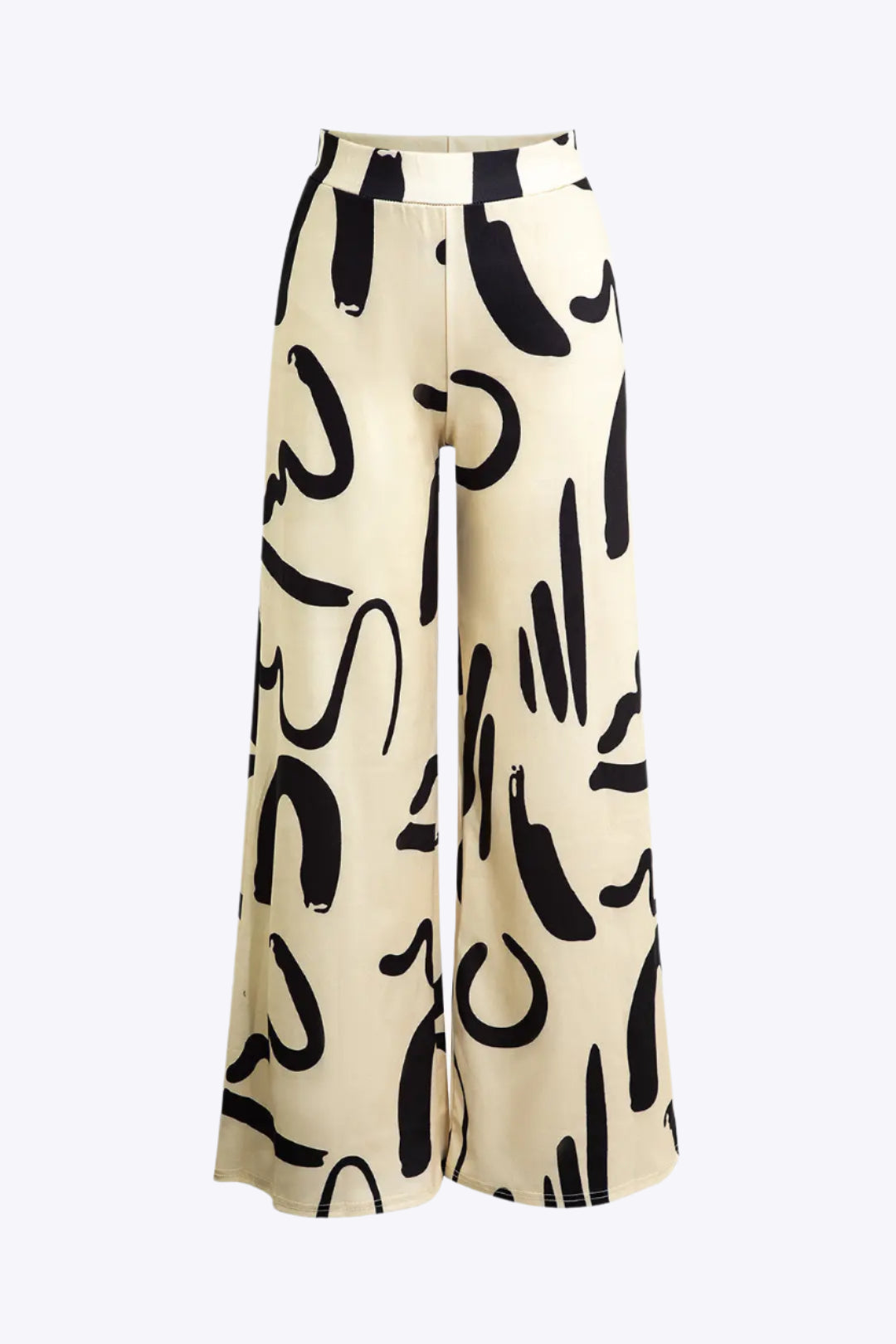 Abstract Print Wide Leg Pants Dreamardi