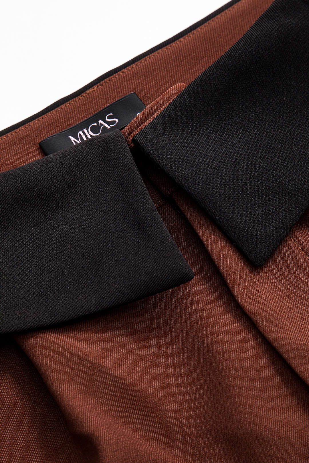 Patchwork High Waist Trousers Dreamardi