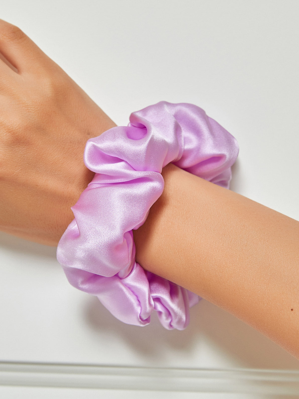 Zijden Midnight Scrunchies - 3,5 cm Dreamardi