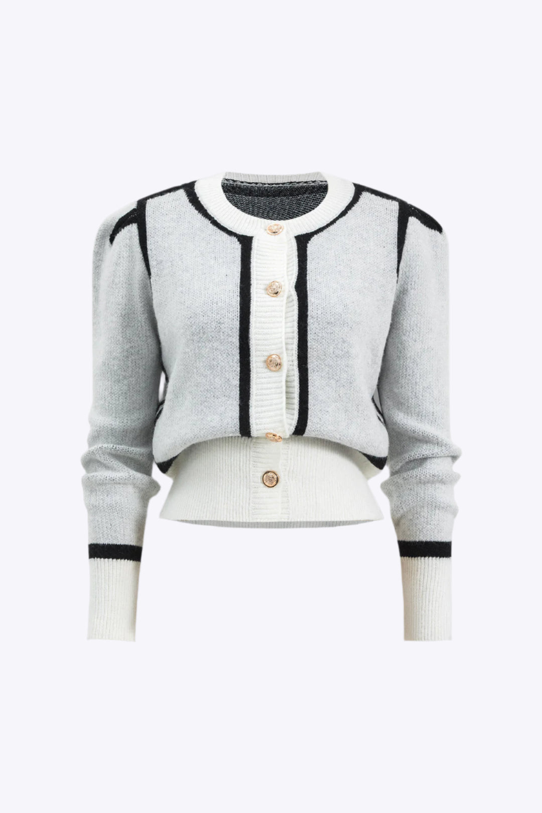 Sweater Button Detail Cardigan Dreamardi